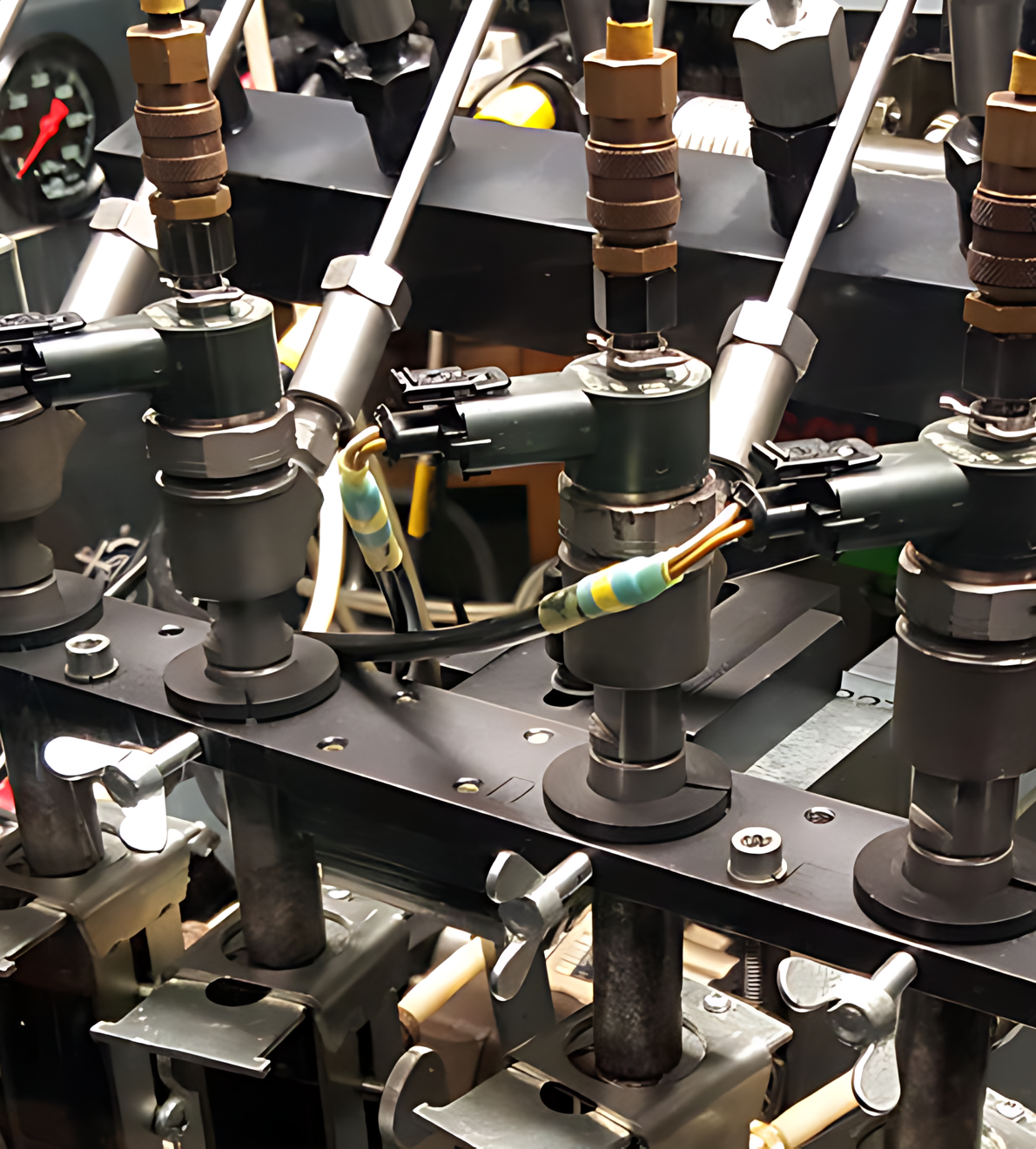 Bosch PD befecskendezők tesztelése próbapadon Békéscsabán